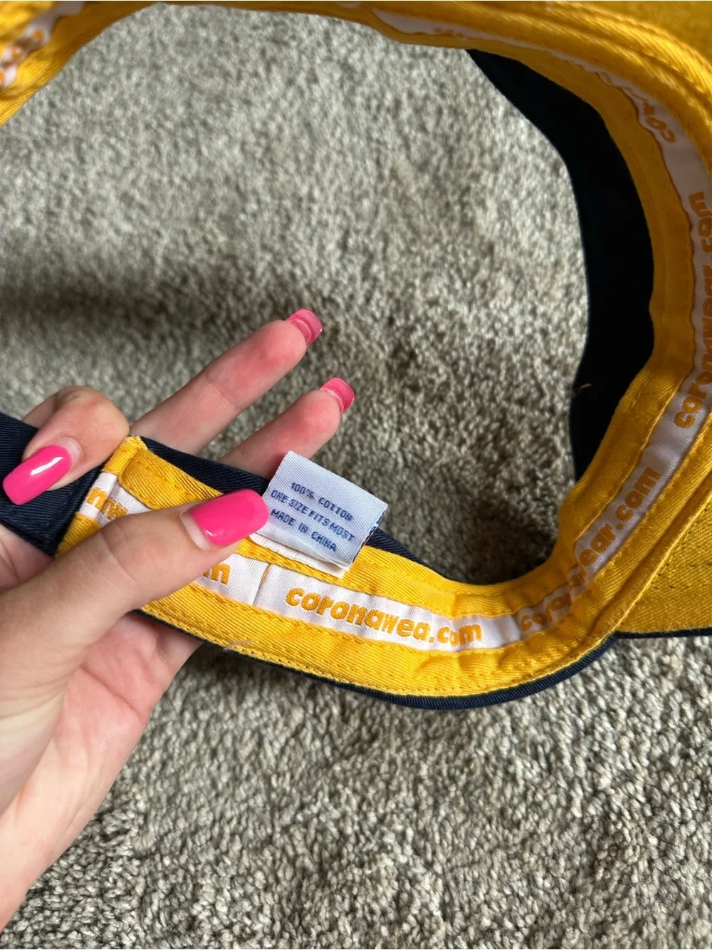 Vintage Corona Visor